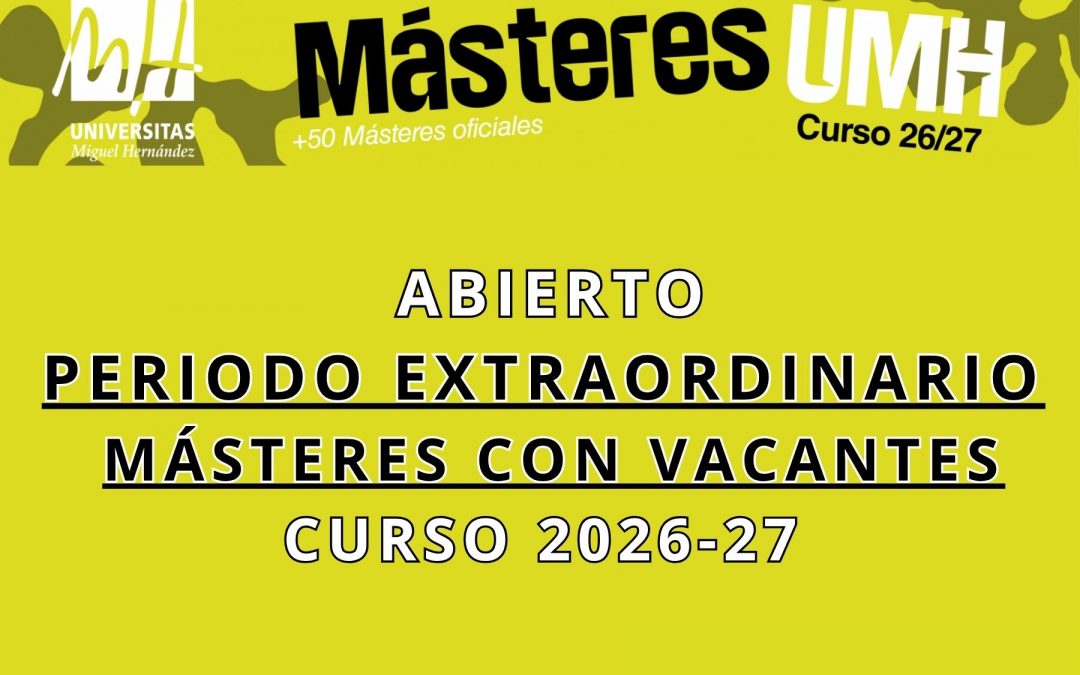 Últimas plazas en el Máster Universitario en Contabilidad y Finanzas Avanzadas: abierto el periodo extraordinario de preinscripción